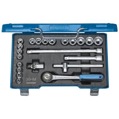Gedore 30 HMU-3 6238300 Dopsleutelset 3/8 (10 mm) 22-delig