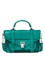 Proenza Schouler sac à bandoulière PS1 Tiny en cuir - Vert