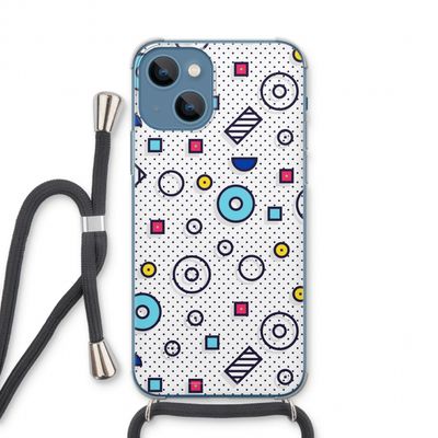 8-bit N°9: iPhone 13 Transparant Hoesje met koord