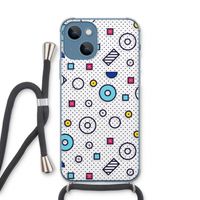 8-bit N°9: iPhone 13 Transparant Hoesje met koord
