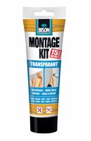 Bison Montagekit Transparant Tub 250G*6 Nlfr - 6306820 - 6306820