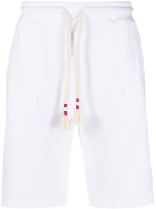 MC2 Saint Barth bermuda à patch logo - Blanc