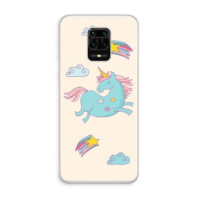Vliegende eenhoorn: Xiaomi Redmi Note 10 Lite Transparant Hoesje