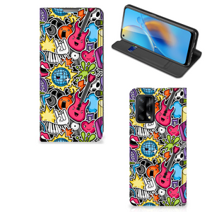 OPPO A74 4G Hippe Standcase Punk Rock