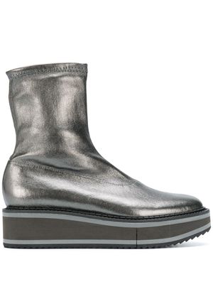 Clergerie bottines Berta - Métallisé