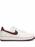 Nike baskets Air Force 1 '07 Craft 'Dark Beetroot' - Blanc - thumbnail