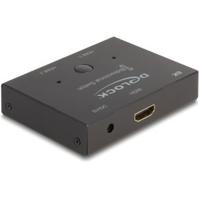 Delock 18776 HDMI 2 - 1 Schakelaar bidirectioneel 8K 60 Hz