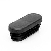Inslagdop voor ovale buis 30x15 (set van 2 stuks)