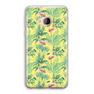 Flamingo party: HTC U Play Transparant Hoesje