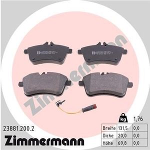 Remblokkenset 238812002