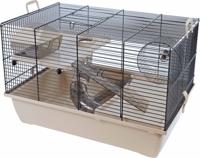 Interzoo hamsterkooi Pinky 2 beige - Gebr de boon