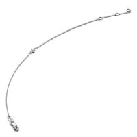 Armband Fantasie geelgoud-diamant G Si 16,5 - 18,5 cm