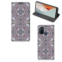 OnePlus Nord N100 | Standcase | Flower Tiles