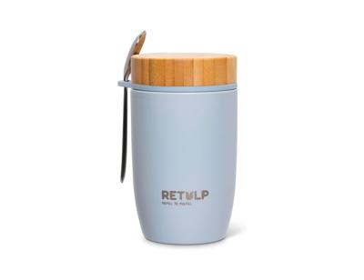 Retulp Lunchbeker - big mug - premium grey - 500 ml