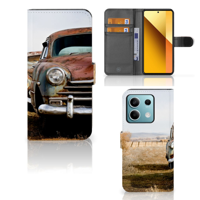 Xiaomi Redmi Note 13 5G Telefoonhoesje met foto Vintage Auto