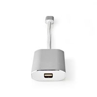 Nedis USB-C Adapter | USB-C Male naar Mini DisplayPort Female | 0.2 m | 1 stuks - CCTB64580AL02 CCTB64580AL02 - thumbnail