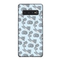 Poezen: Samsung Galaxy S10 4G Volledig Geprint Hoesje