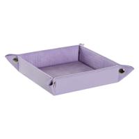 Valet Tray DKD Home Decor Lila Romantiek 20 x 20 x 4 cm