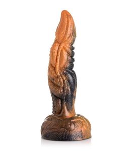 Ravager Rippled Tentacle Silicone Dildo