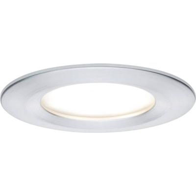 Paulmann Nova Inbouwlamp voor badkamer LED Energielabel: G (A - G) LED 6 W IP44 Aluminium (gedraaid)