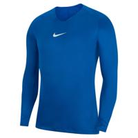 Nike Dri-FIT Park Ondershirt Lange Mouwen Blauw Wit