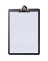 HEMA Klembord 34x23 met A4 schrijfblok zwart