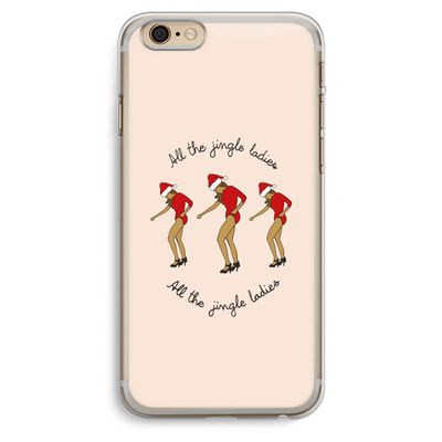 Jingle Ladies: iPhone 6 Plus / 6S Plus Transparant Hoesje