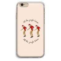 Jingle Ladies: iPhone 6 Plus / 6S Plus Transparant Hoesje