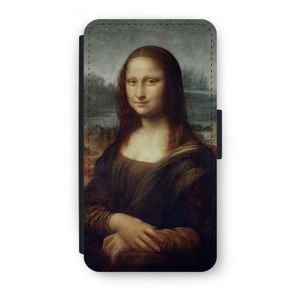 Mona Lisa: iPhone XS Flip Hoesje