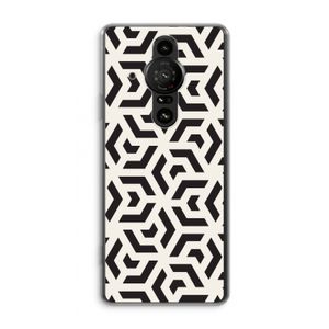 Crazy pattern: Sony Xperia Pro-I Transparant Hoesje