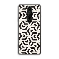 Crazy pattern: Sony Xperia Pro-I Transparant Hoesje