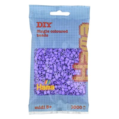 Hama strijkkralen - paars pastel (045), 1000st.