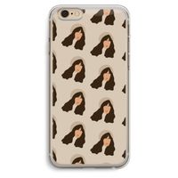 Bonjour mon amour: iPhone 6 Plus / 6S Plus Transparant Hoesje Bonjour mon amour: iPhone 6 Plus / 6S Plus Transparant Hoesje