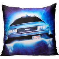 Back to the Future: DeLorean Roads Square Cushion Kussen