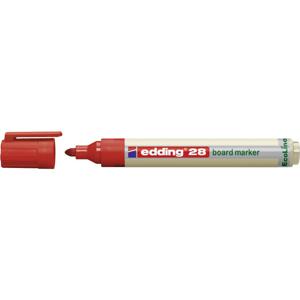 Edding edding 28 4-28002 Whiteboardmarker Rood 1 stuk(s)