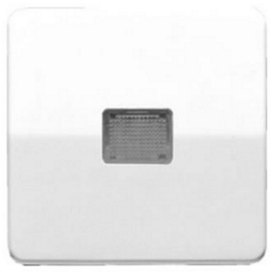 Jung CD500 drukknop met venster wit