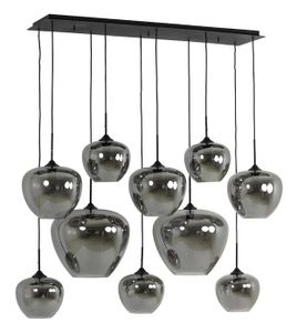 Light & Living Hanglamp 'Mayson' 10-Lamps, kleur Grijs