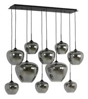 Light & Living Hanglamp 'Mayson' 10-Lamps, kleur Grijs Light & Living Hanglamp 'Mayson' 10-Lamps, kleur Grijs