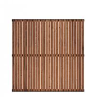 Thermowood® Zelfbouw Schutting Saga 150 x 150 CM