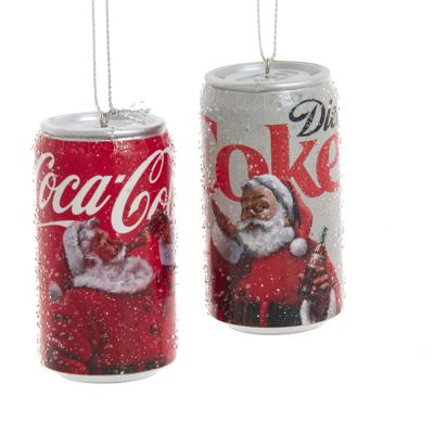 Ornament plastic kerstman l12cm I - Kurt s adler