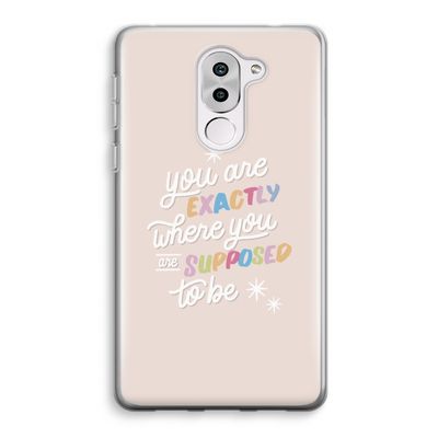 Right Place: Honor 6X Transparant Hoesje