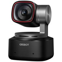 Obsbot Tiny 2 PTZ 4K-webcam 3840 x 2160 Pixel Snelle autotracking via AI, Standvoet