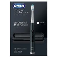 Braun Oral-B Pulsonic Slim Luxe 4500 Volwassene Sonische tandenborstel Zwart, Platina - thumbnail