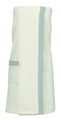 Carl Ross Carl Ross saunakilt dames 780100 wit/zilver