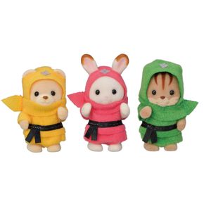 Sylvanian Families Baby Trio ( Ninja) - 5616