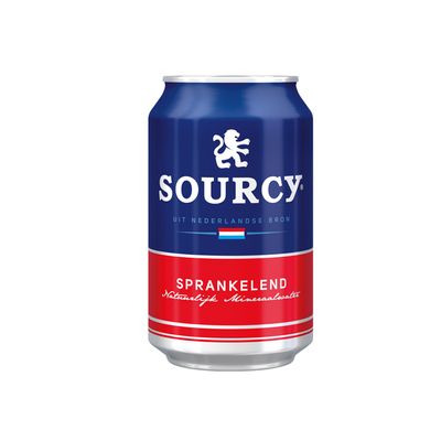 Sourcy Rood Sparkling Blik Tray