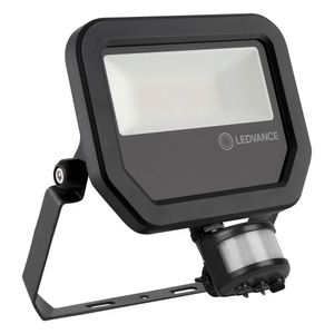 Osram LED straler 20W 2000 lumen 3000K IP65 IK07 zwart sensor 100°