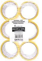 OFFICE products verpakkingstape, 48 mm x 46 m, geel