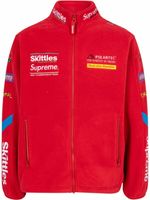 Supreme x Skittles x Polartec veste à logo brodé - Rouge