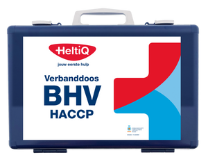 HeltiQ Verbanddoos Modulair BHV HACCP Blauw